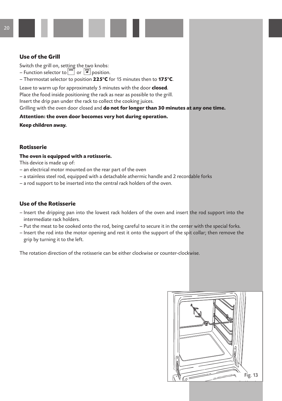 CDA RV 1001 User Manual | Page 20 / 52