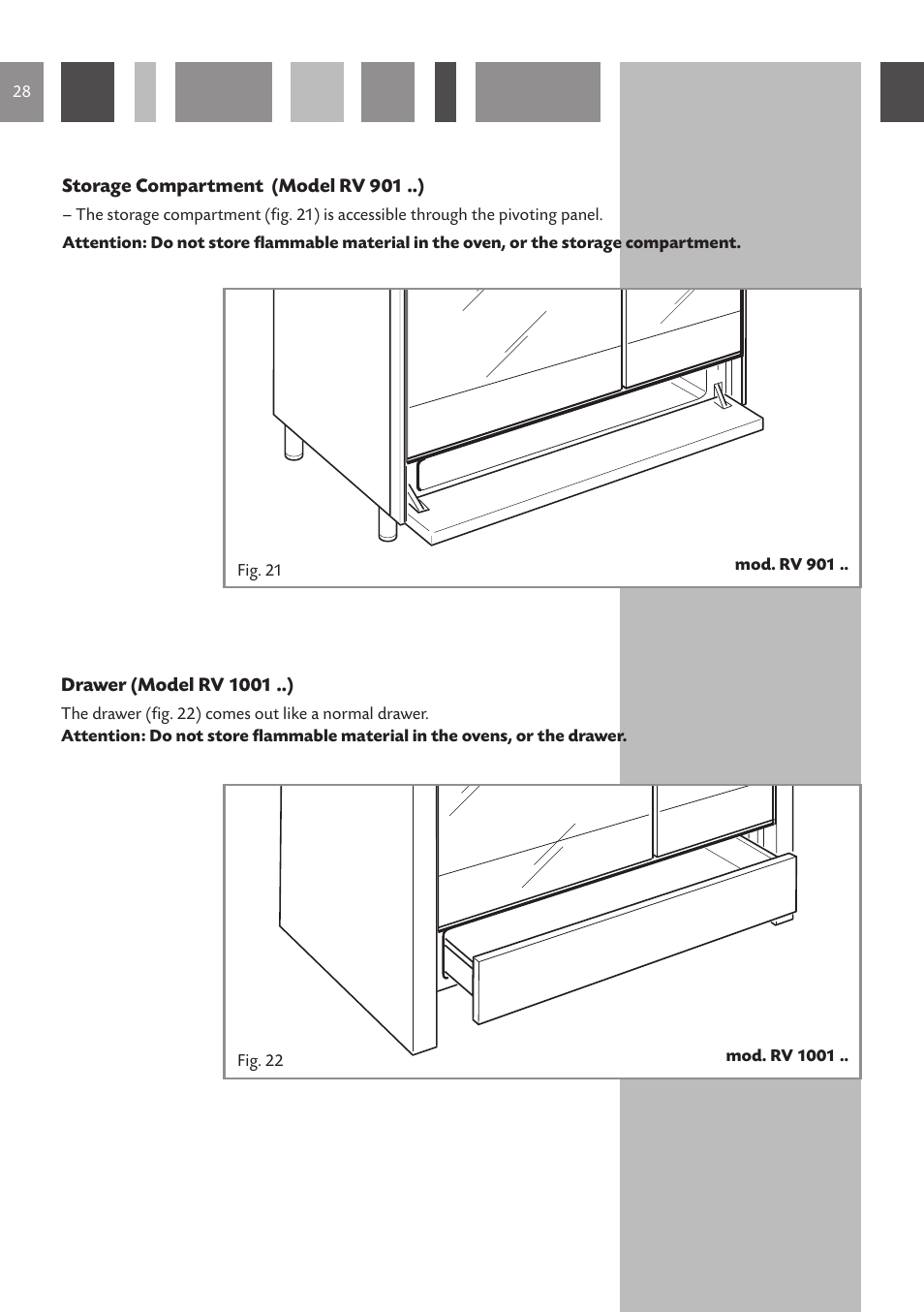 CDA RV 1001 User Manual | Page 28 / 52