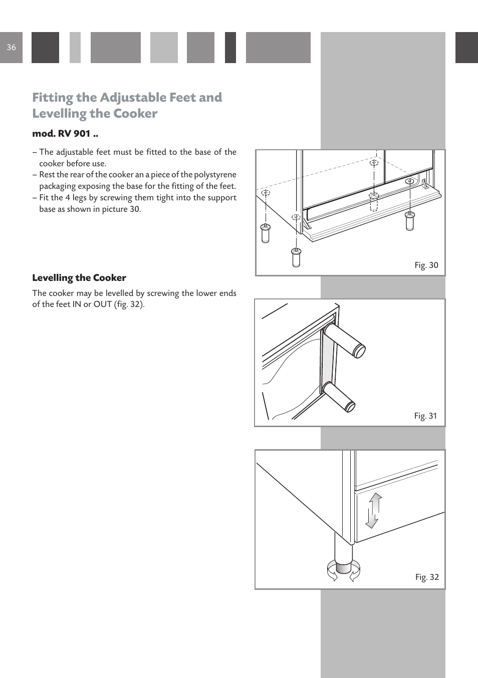 CDA RV 1001 User Manual | Page 36 / 52