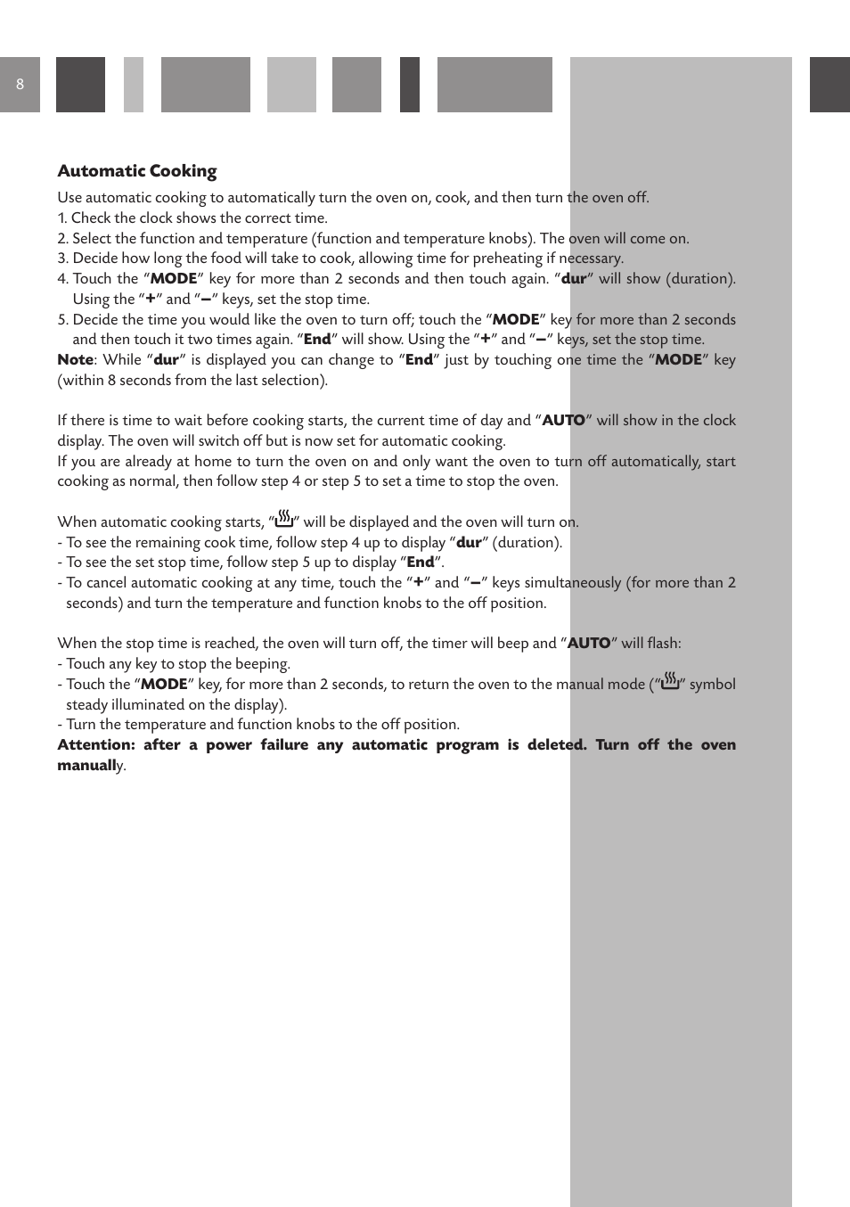 CDA RV 1001 User Manual | Page 8 / 52