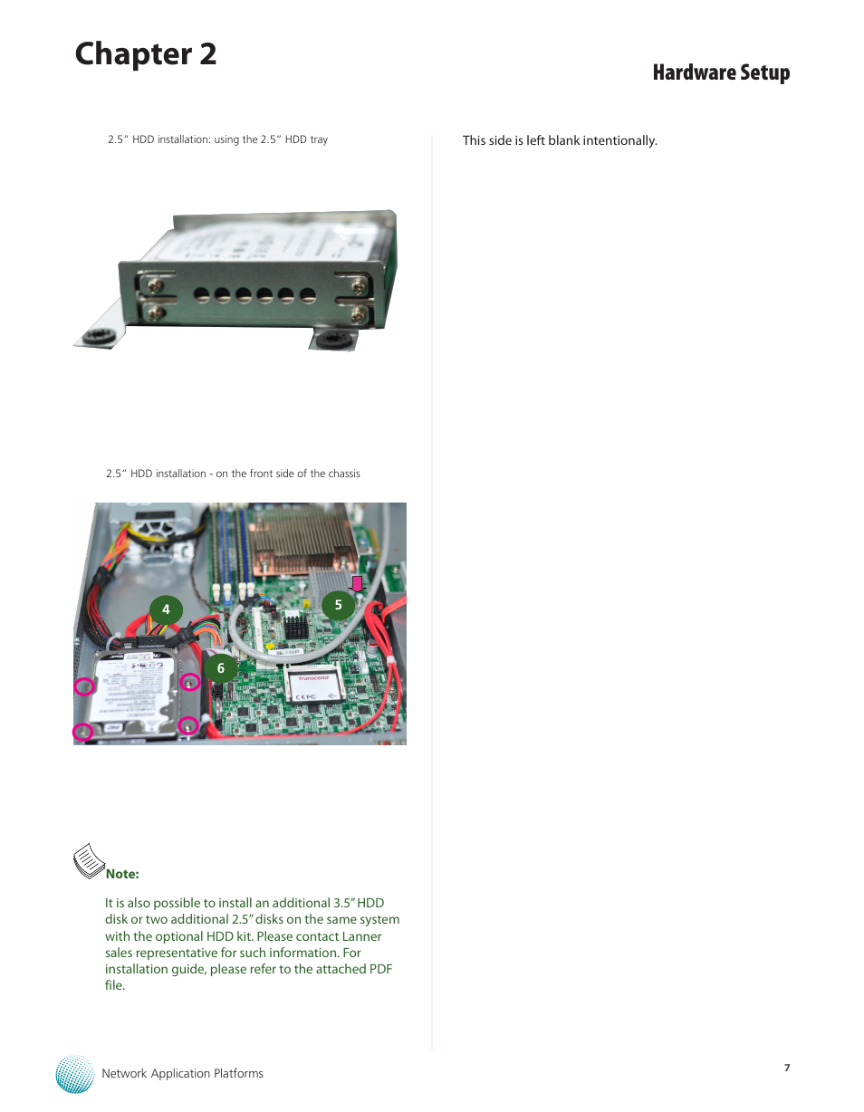 Chapter 2, Hardware setup | Lanner FW-8771 User Manual | Page 12 / 47