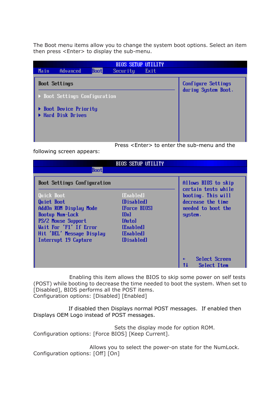 4 boot menu | Lanner FW-8892 User Manual | Page 46 / 58