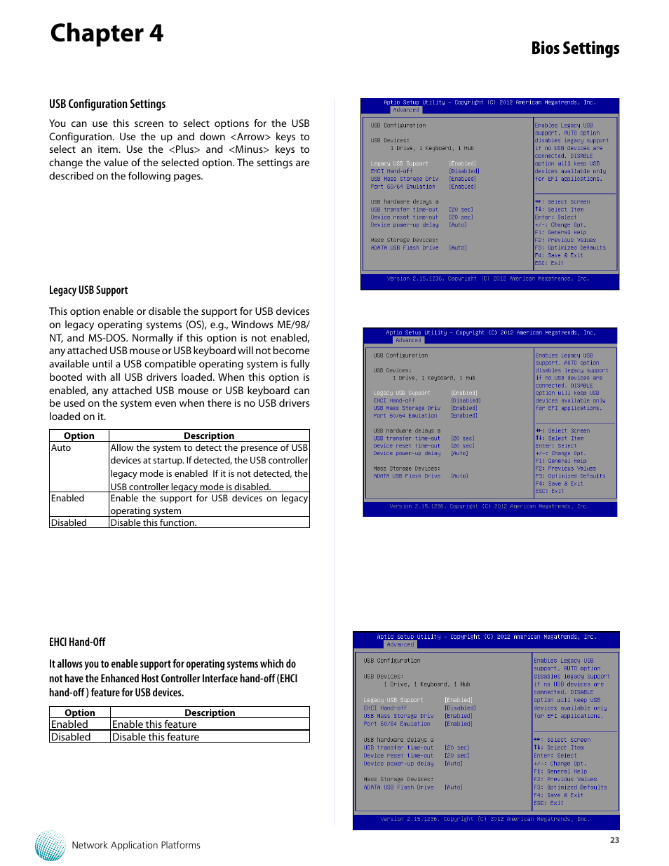 Chapter 4, Bios settings | Lanner FW-8893C User Manual | Page 28 / 49