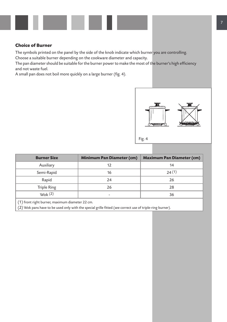 CDA HCG 731 User Manual | Page 7 / 24