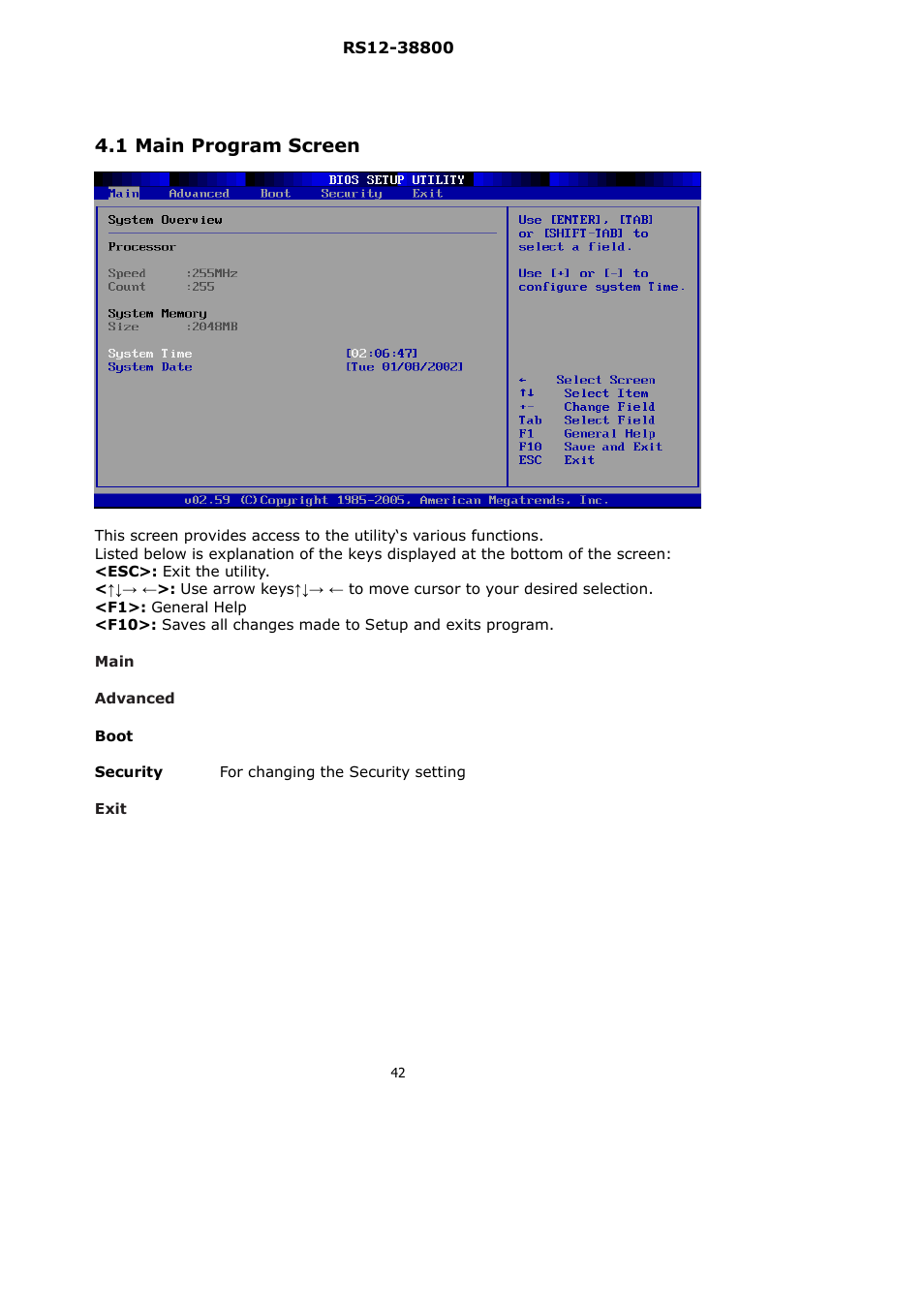 Lanner RS12-38800 User Manual | Page 42 / 64