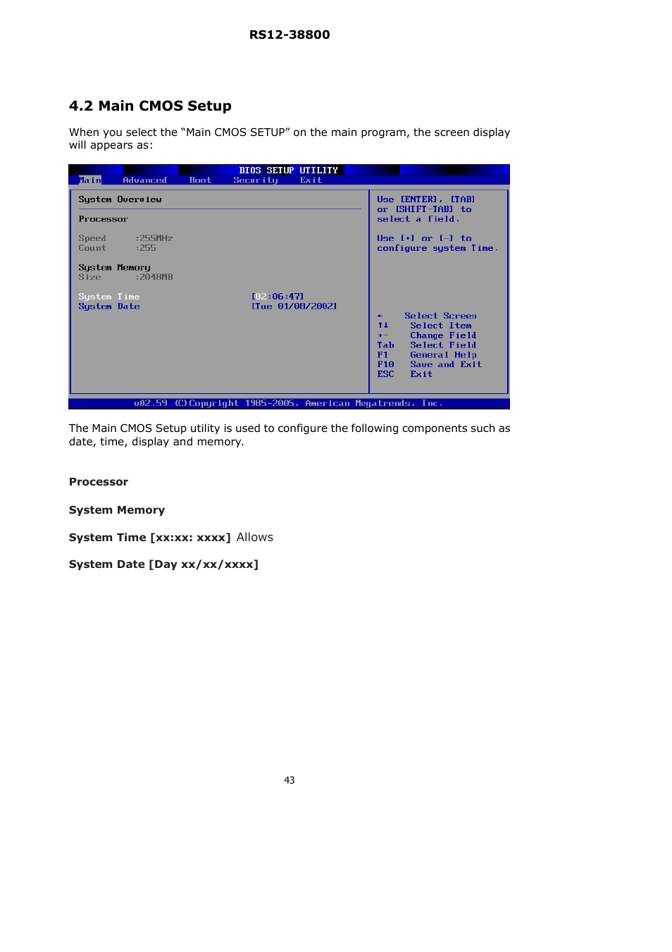 Lanner RS12-38800 User Manual | Page 43 / 64