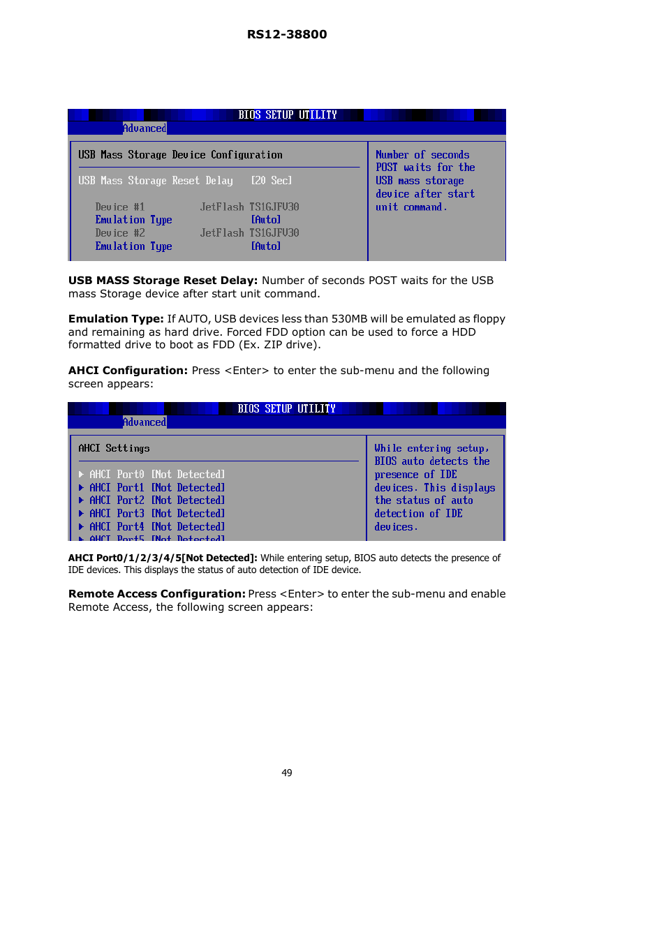 Lanner RS12-38800 User Manual | Page 49 / 64