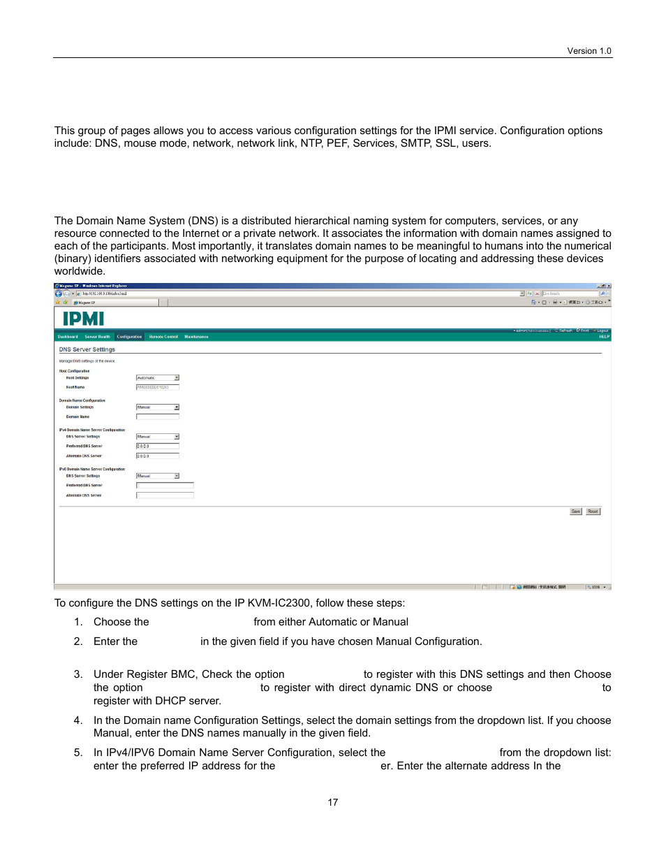 Configuration | Lanner IPMI User Manual | Page 19 / 56