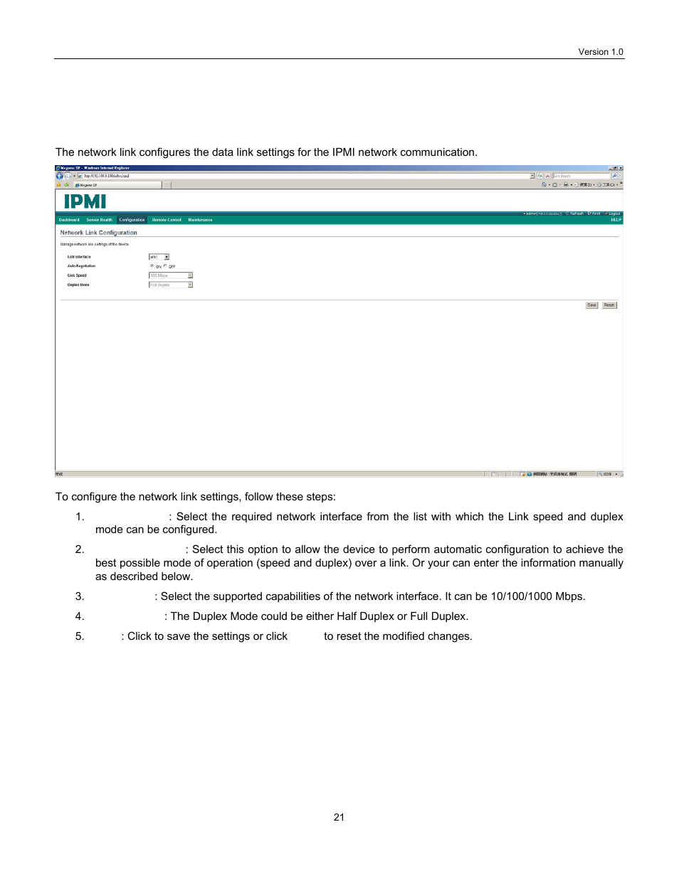 Etwork | Lanner IPMI User Manual | Page 23 / 56