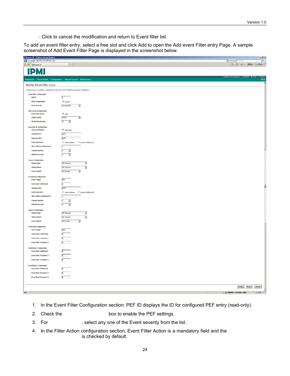 Lanner IPMI User Manual | Page 26 / 56