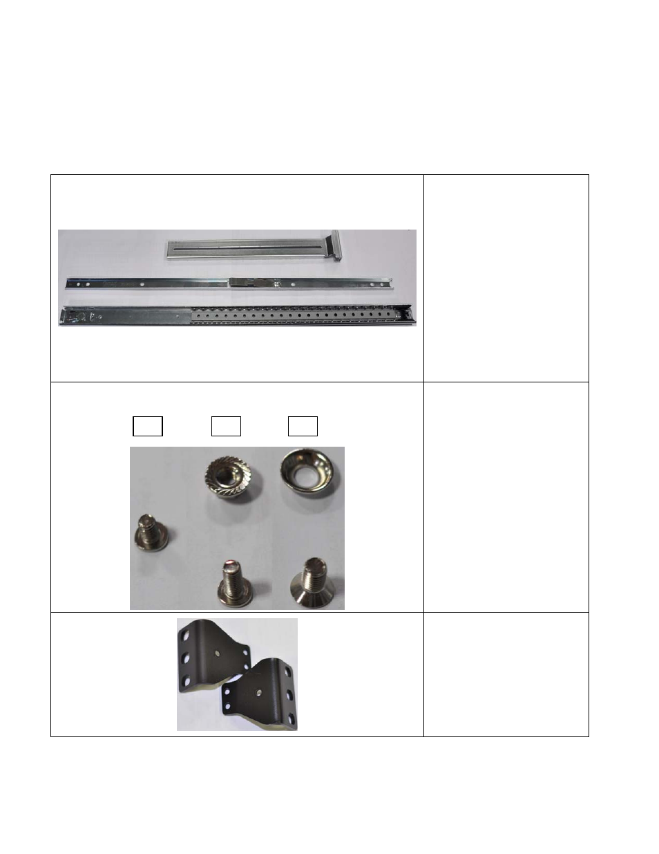 Chapter 2. package contents | Lanner 1U Rack Mount User Manual | Page 6 / 11