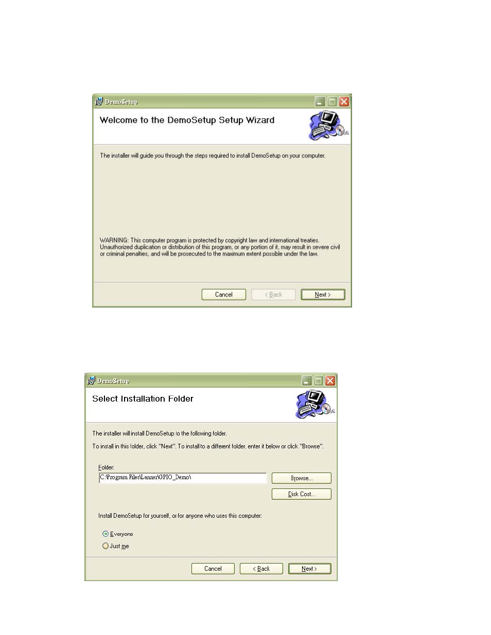 Lanner Digital Input/Output User Manual | Page 13 / 28