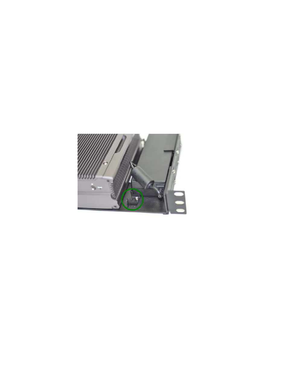 Nstalling the power adaptor to the system, Nstalling the system onto the, 2 installing the power adaptor to the system | 3 installing the system onto the rack | Lanner Rack Mount User Manual | Page 10 / 12