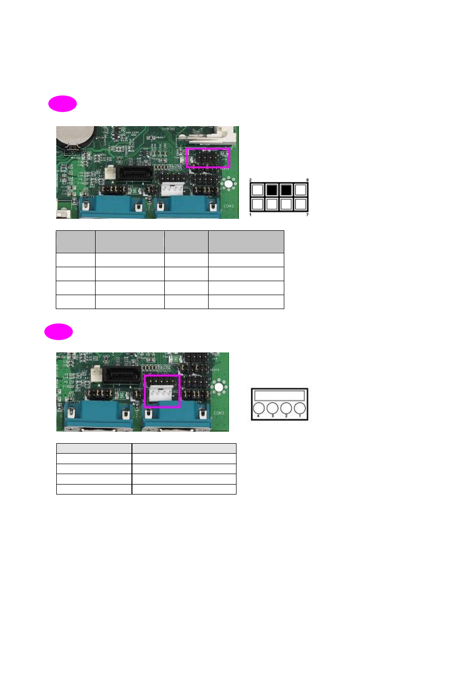 1 connector pin assignments, Con2: 4-pin power connector | Lanner EM-F345 User Manual | Page 14 / 30