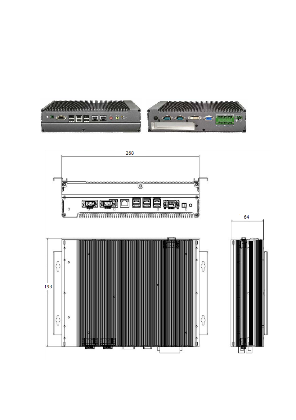 System components, 1 lec-2010 embedded system mechanisms, Mechanisms | Lanner LEC-2010 User Manual | Page 12 / 65