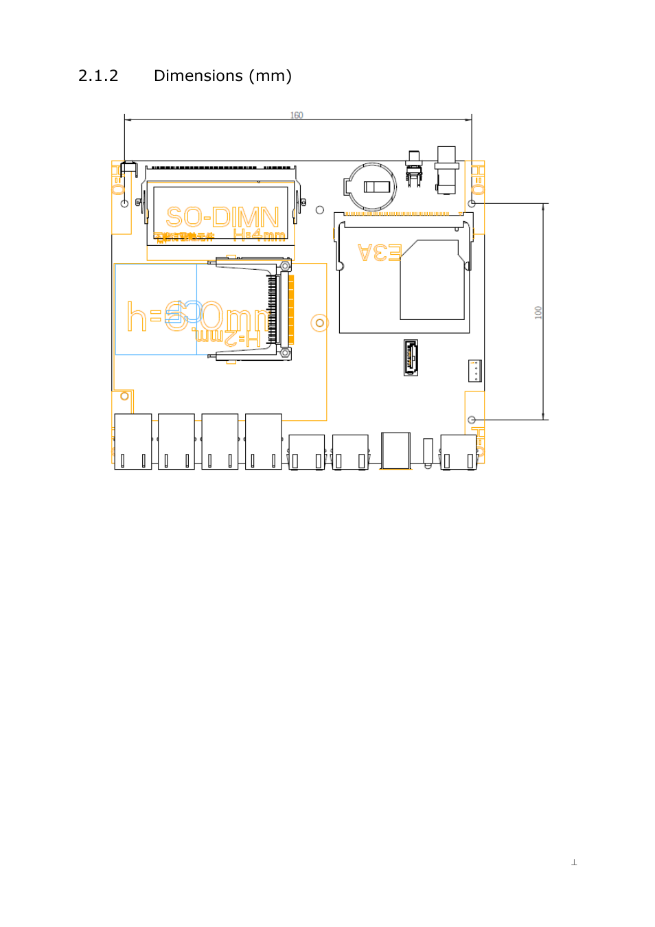 2 dimensions (mm) | Lanner LEC-2026 User Manual | Page 10 / 67