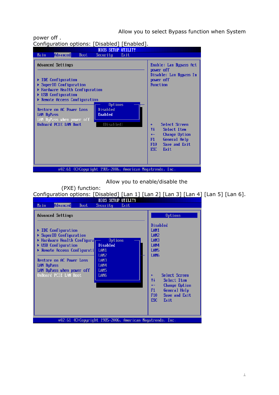 Lanner LEC-2026 User Manual | Page 50 / 67