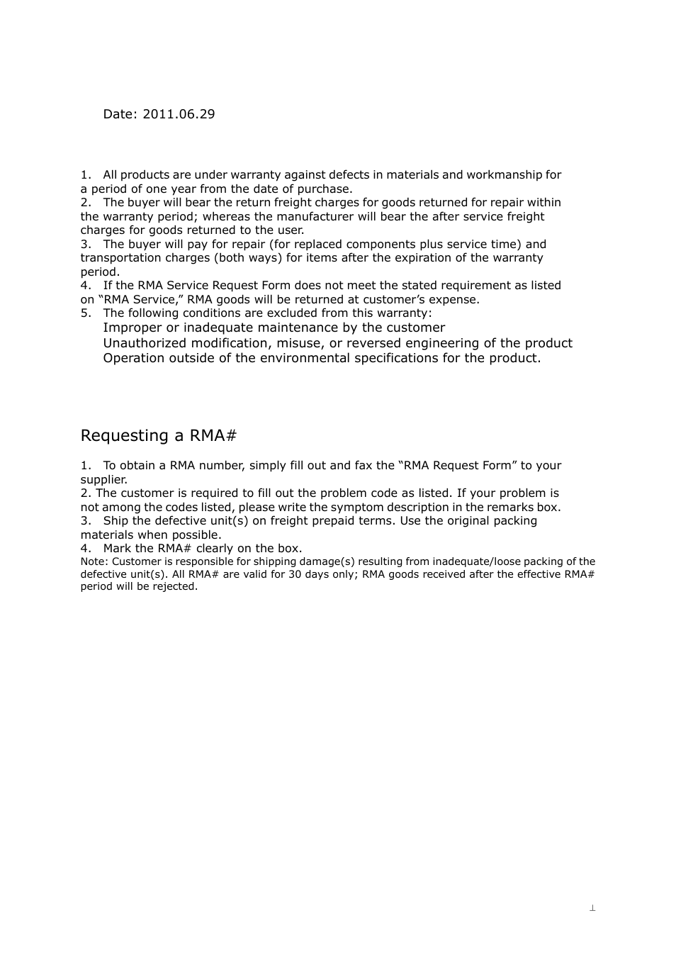 Terms and conditions, Warranty policy, Rma service requesting a rma | Lanner LEC-2026 User Manual | Page 66 / 67