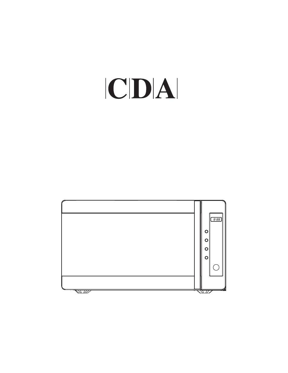 CDA MC41BL User Manual | 12 pages