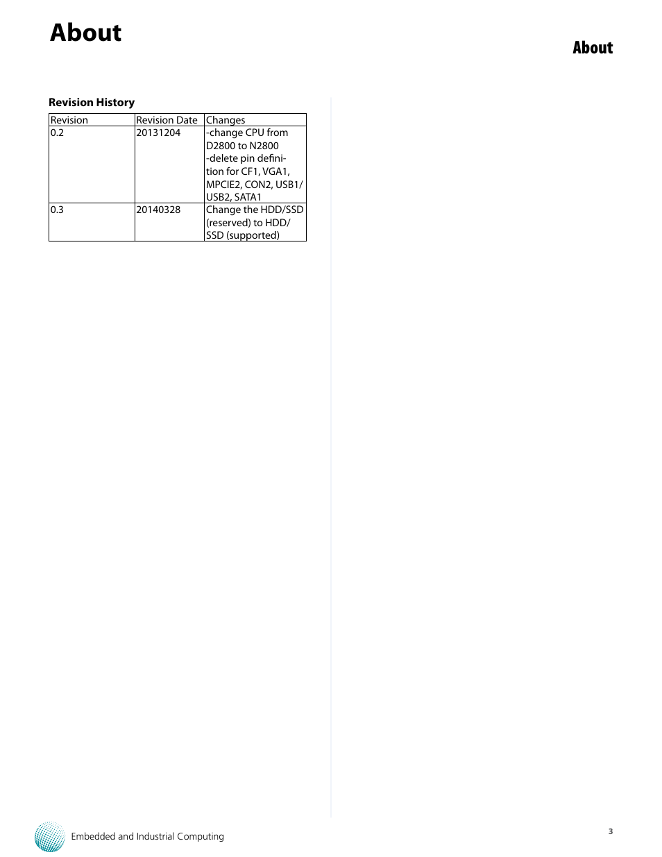 About | Lanner LEC-7220 User Manual | Page 3 / 21