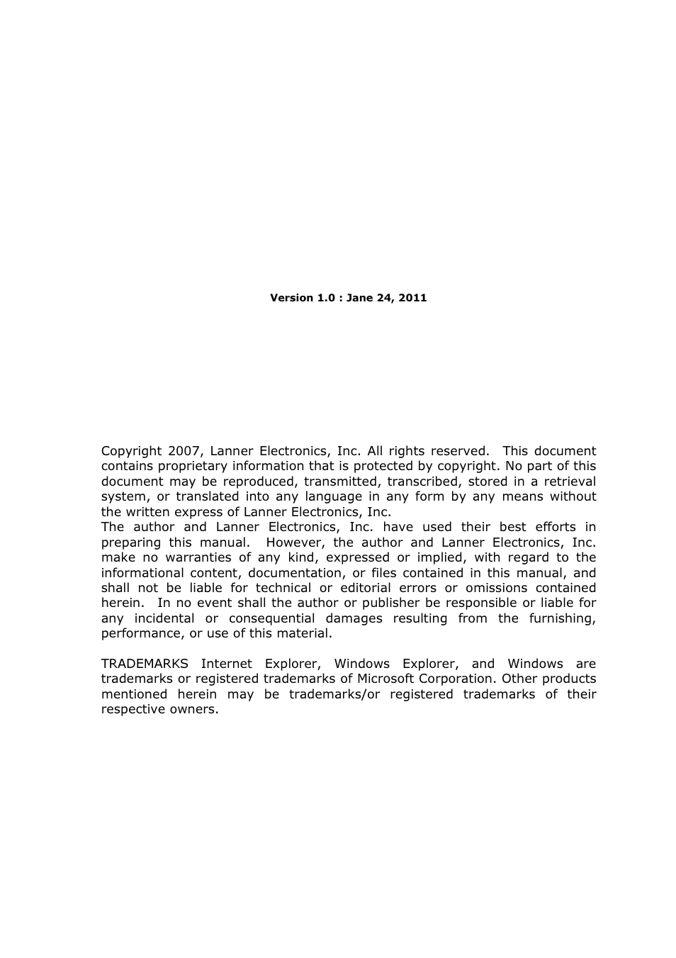Lec-7900d manual | Lanner LEC-7900 User Manual | Page 2 / 36