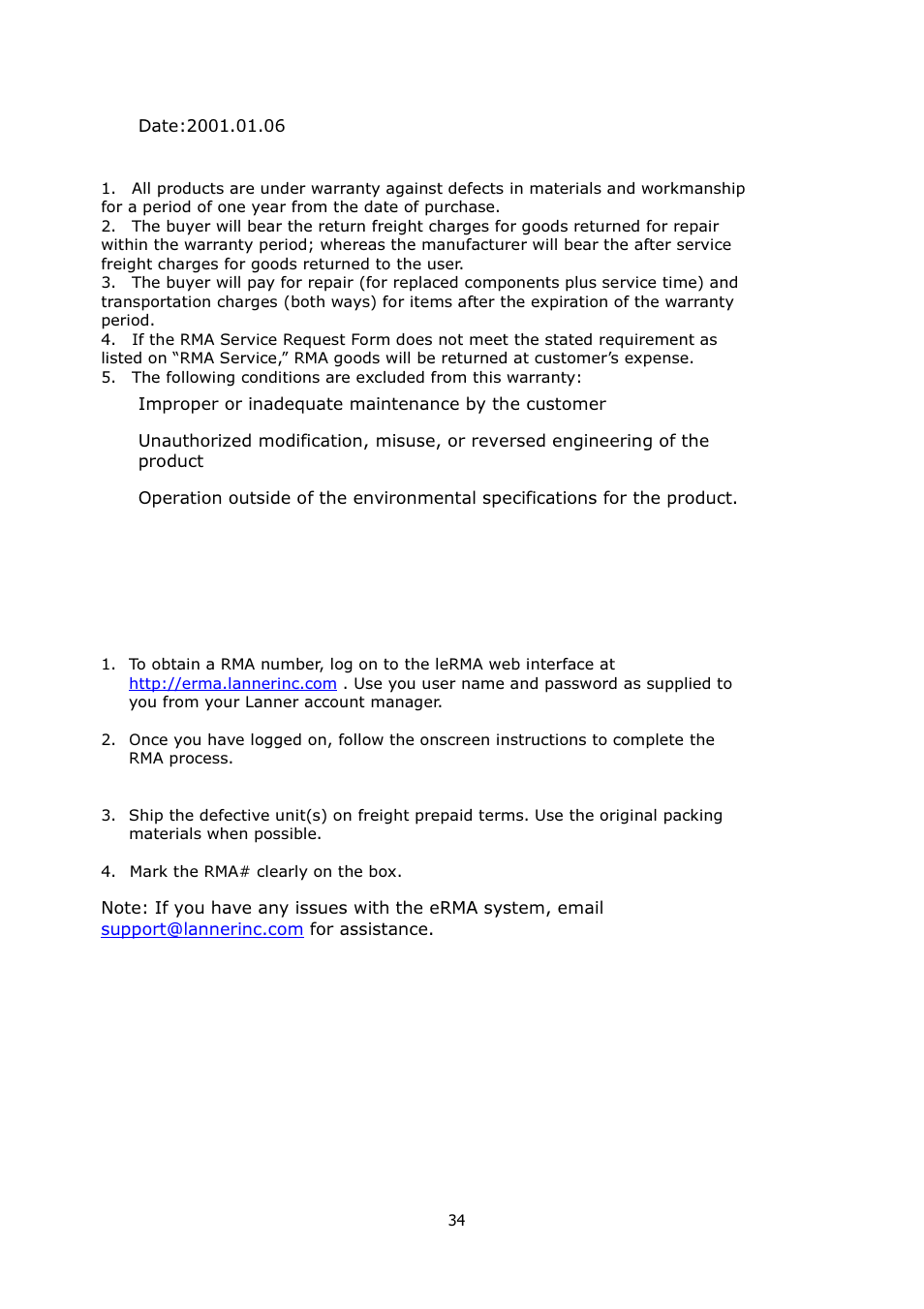 Terms and conditions, Warranty policy, Rma service | Requesting a rma | Lanner LEC-7900 User Manual | Page 35 / 36