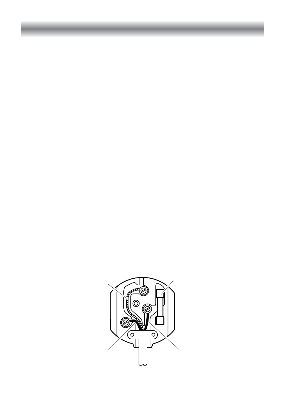 Electrical connection | CDA HVG95 User Manual | Page 30 / 36