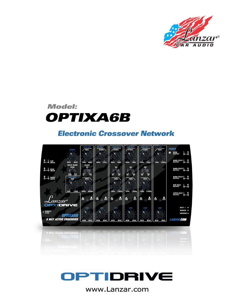 Lanzar OPTIXA6B User Manual | 14 pages