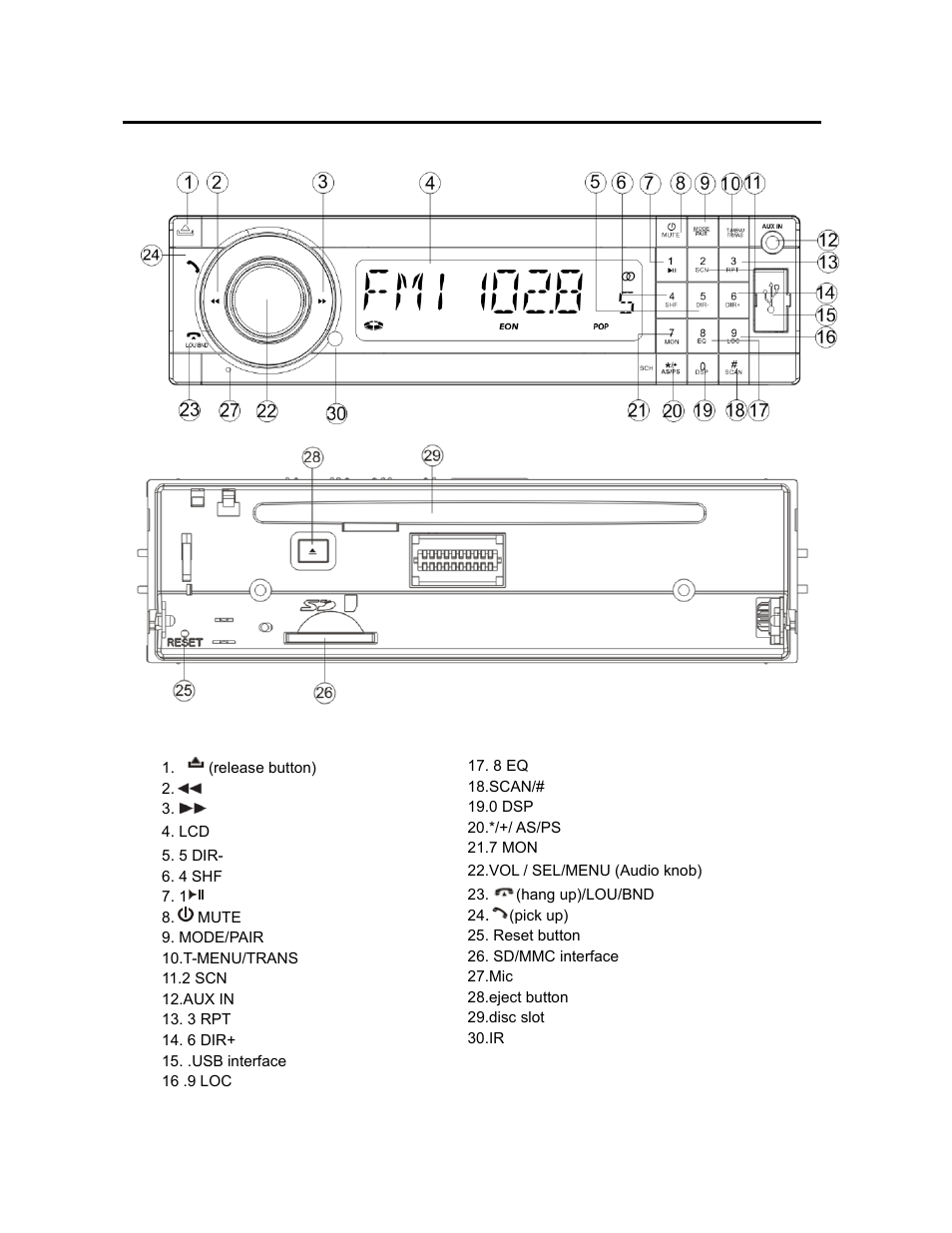 Operation | Lanzar AQCD60BTS User Manual | Page 8 / 20