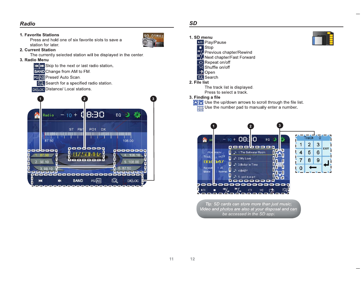 Lanzar SDN698BX User Manual | Page 8 / 12
