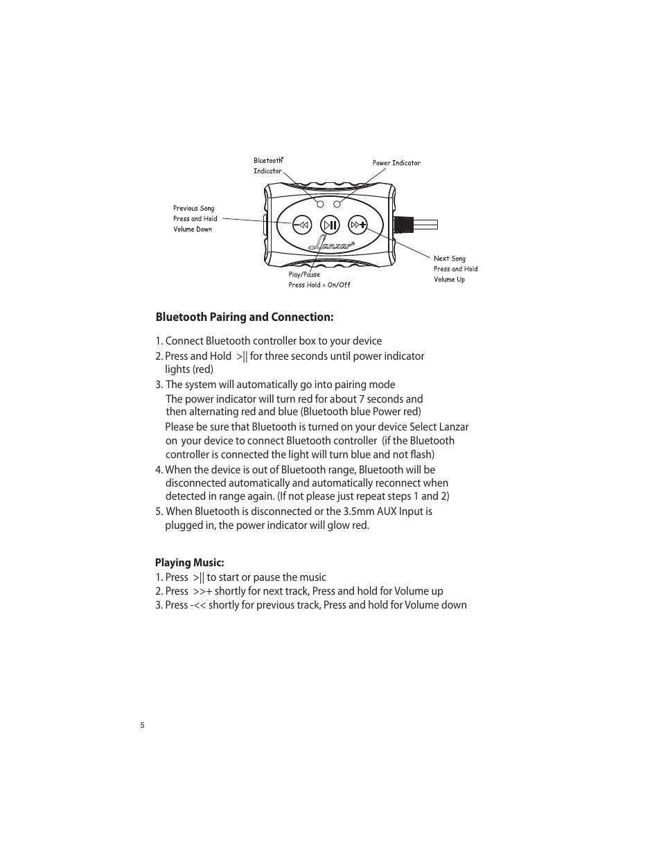 Lanzar OPTIAT94A User Manual | Page 6 / 8