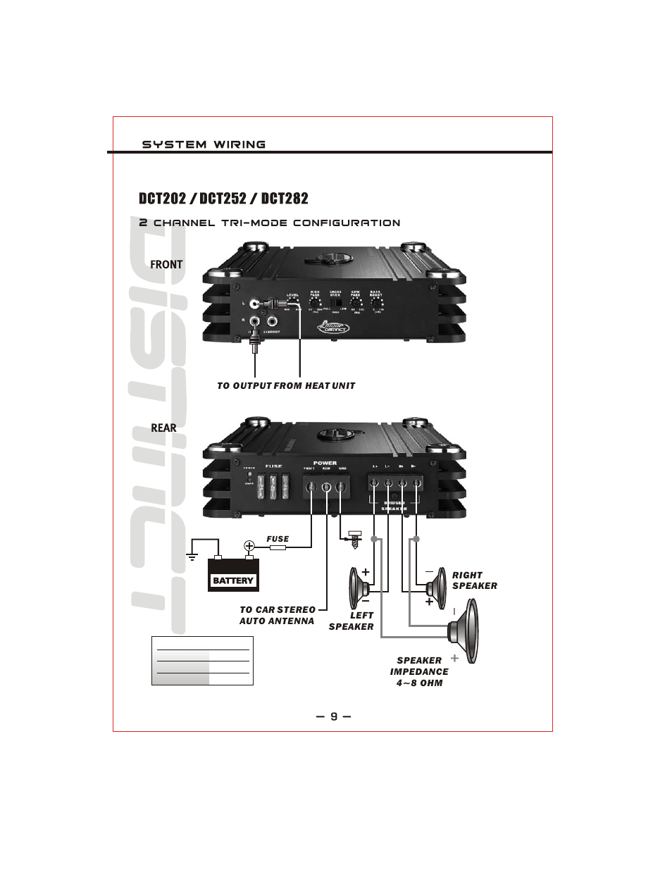 Lanzar DCT202 User Manual | Page 10 / 16