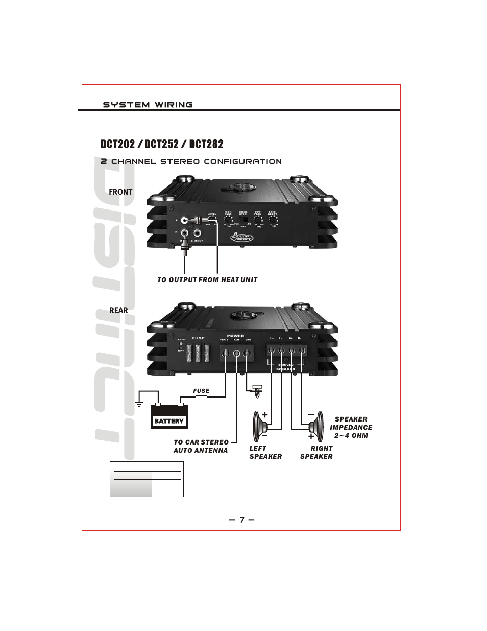 Lanzar DCT202 User Manual | Page 8 / 16