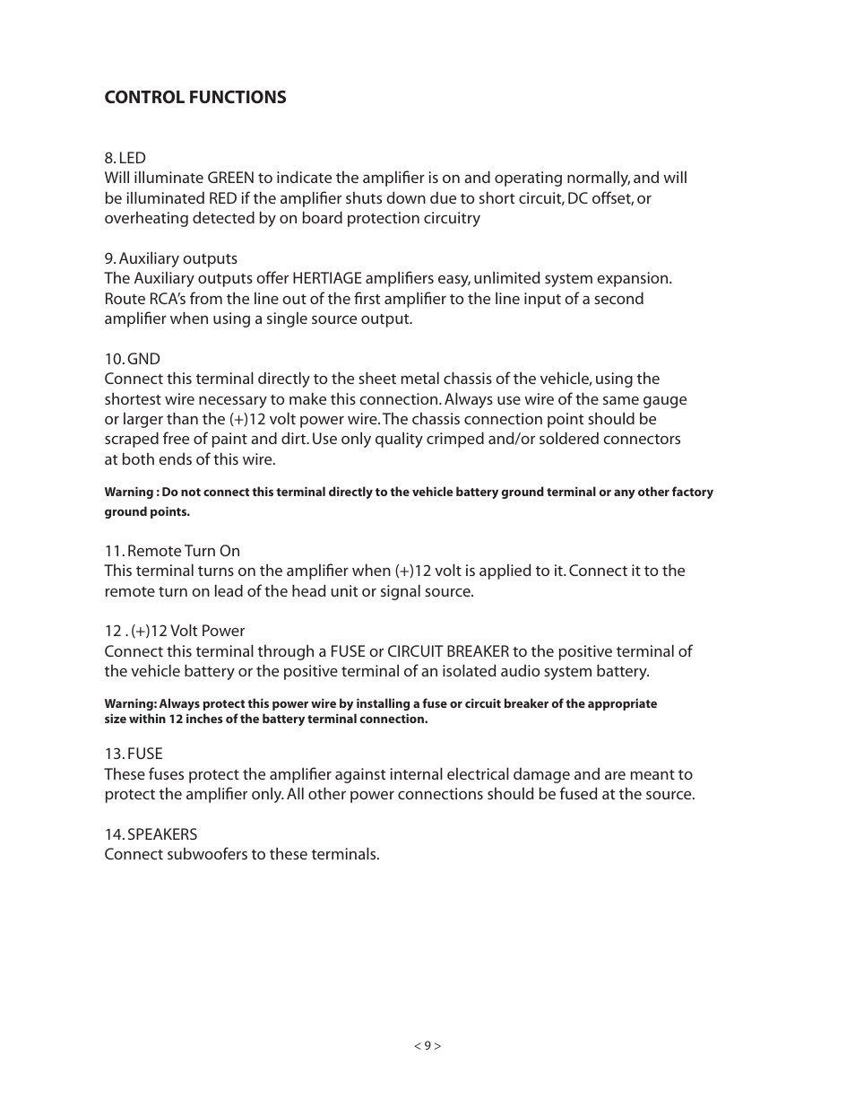 Lanzar HTG257 User Manual | Page 8 / 23
