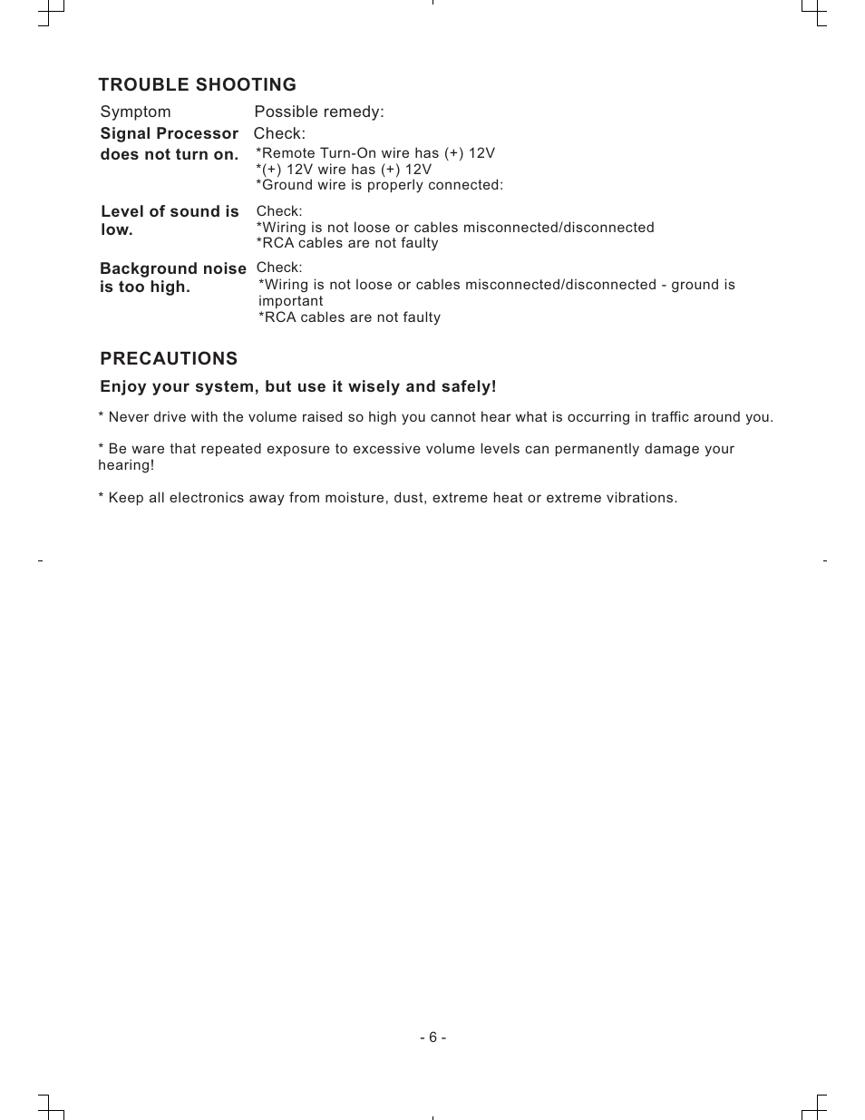 Lanzar OPTIX User Manual | Page 7 / 8