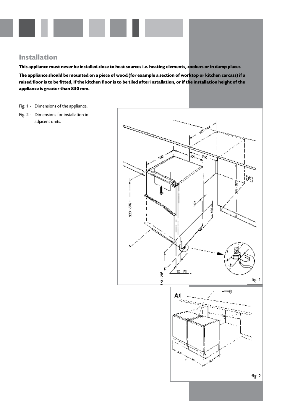 Installation | CDA FW221 User Manual | Page 6 / 11