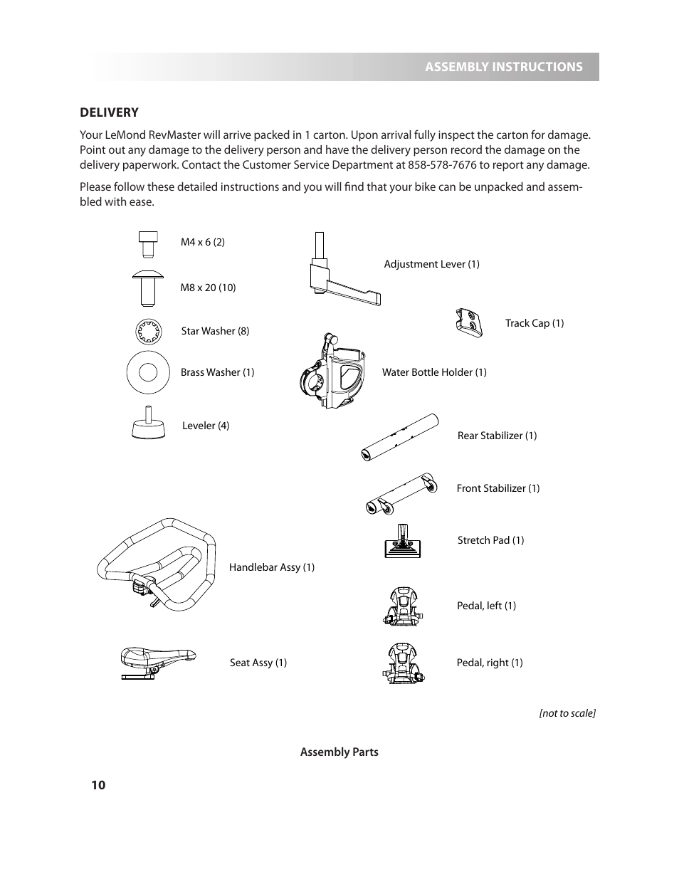 LeMond RevMaster Pro User Manual | Page 10 / 29