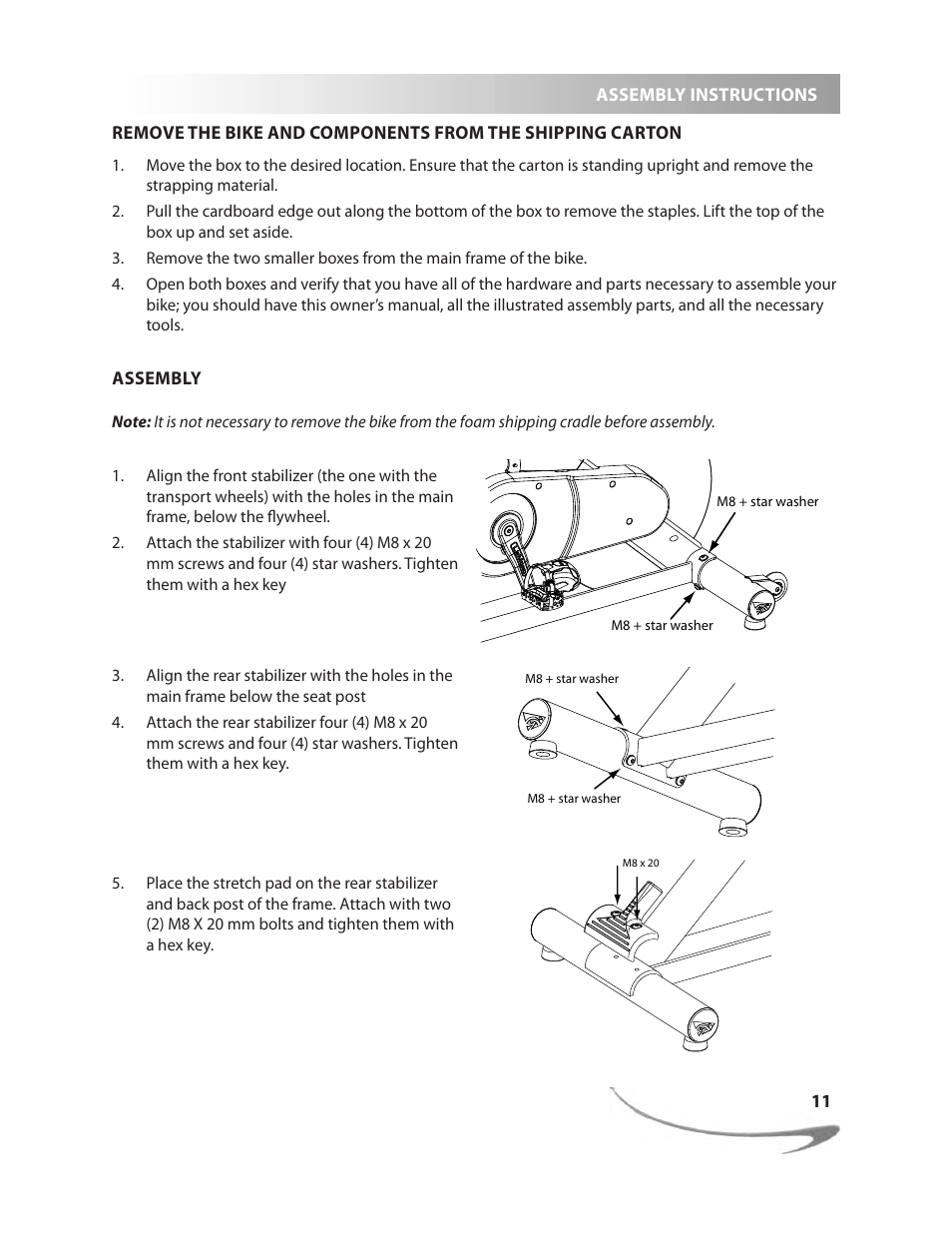 LeMond RevMaster Pro User Manual | Page 11 / 29