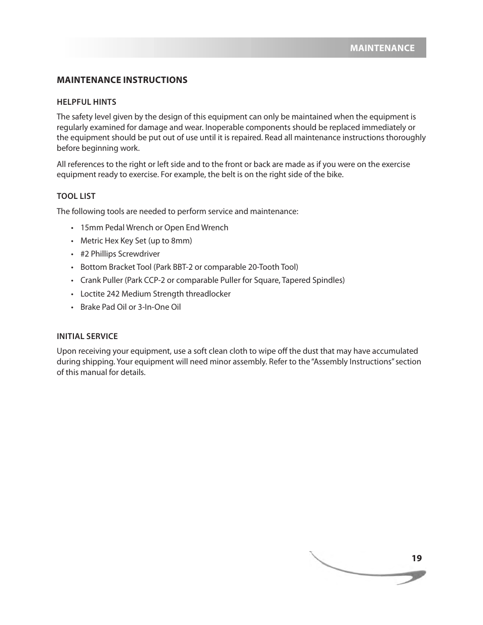 LeMond RevMaster Pro User Manual | Page 19 / 29