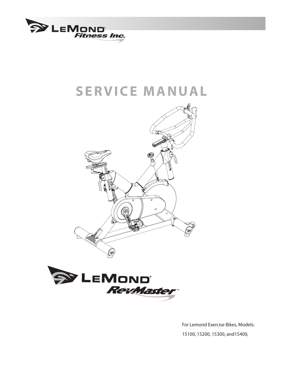 LeMond RevMaster Pro User Manual | 30 pages