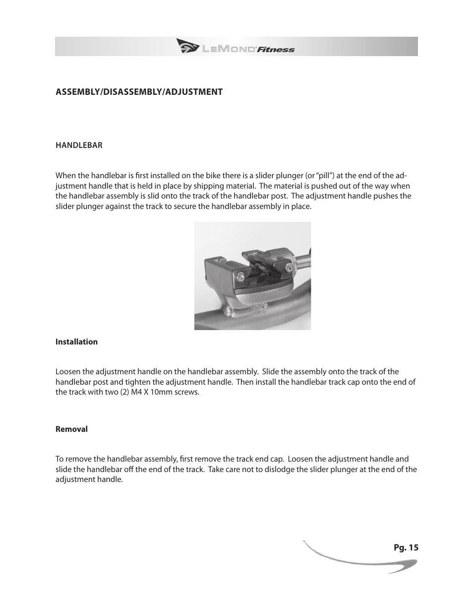 LeMond RevMaster Pro User Manual | Page 17 / 30