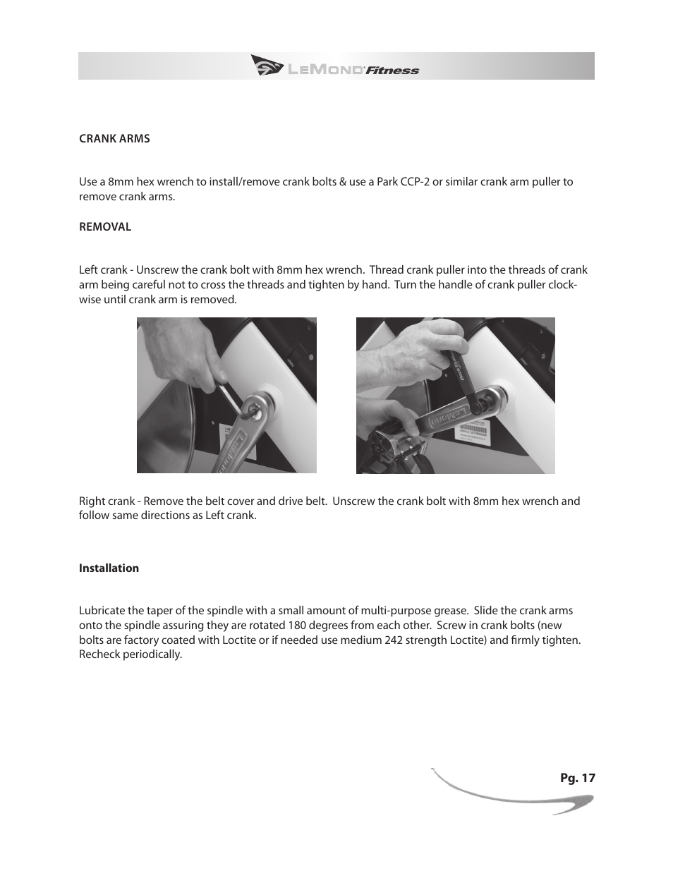 LeMond RevMaster Pro User Manual | Page 19 / 30