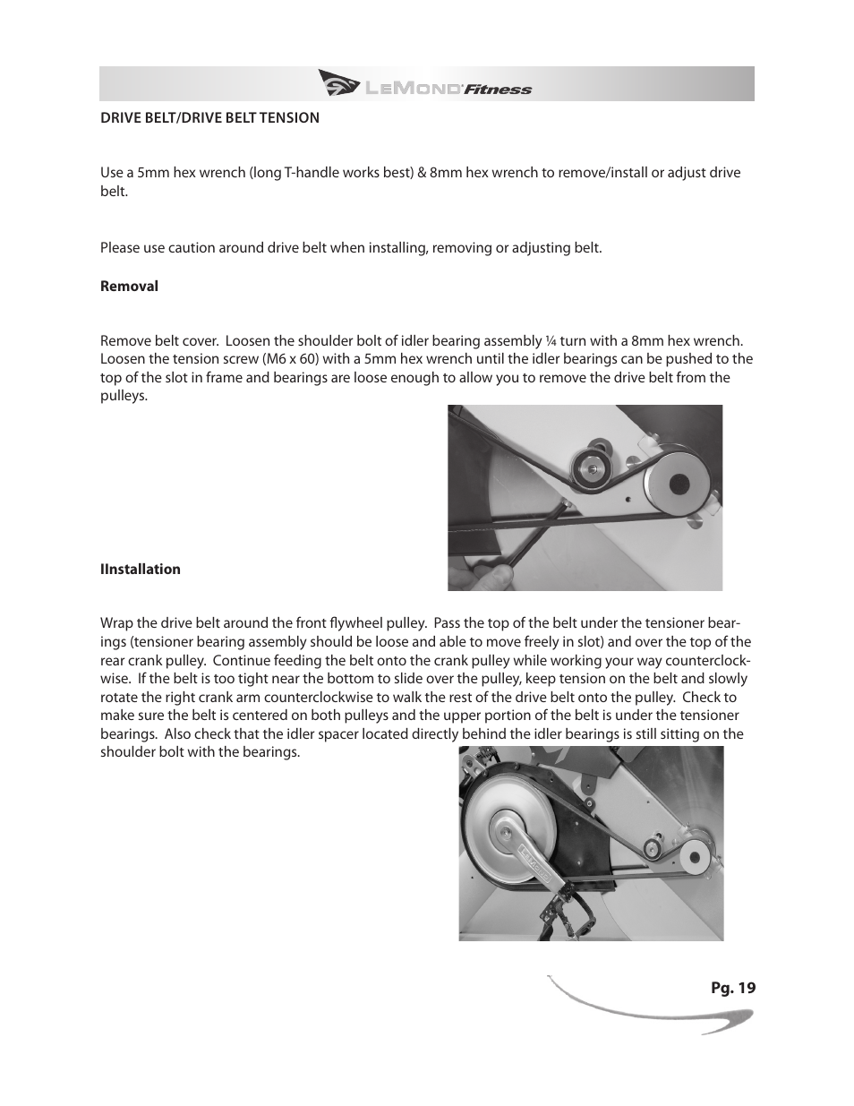LeMond RevMaster Pro User Manual | Page 21 / 30