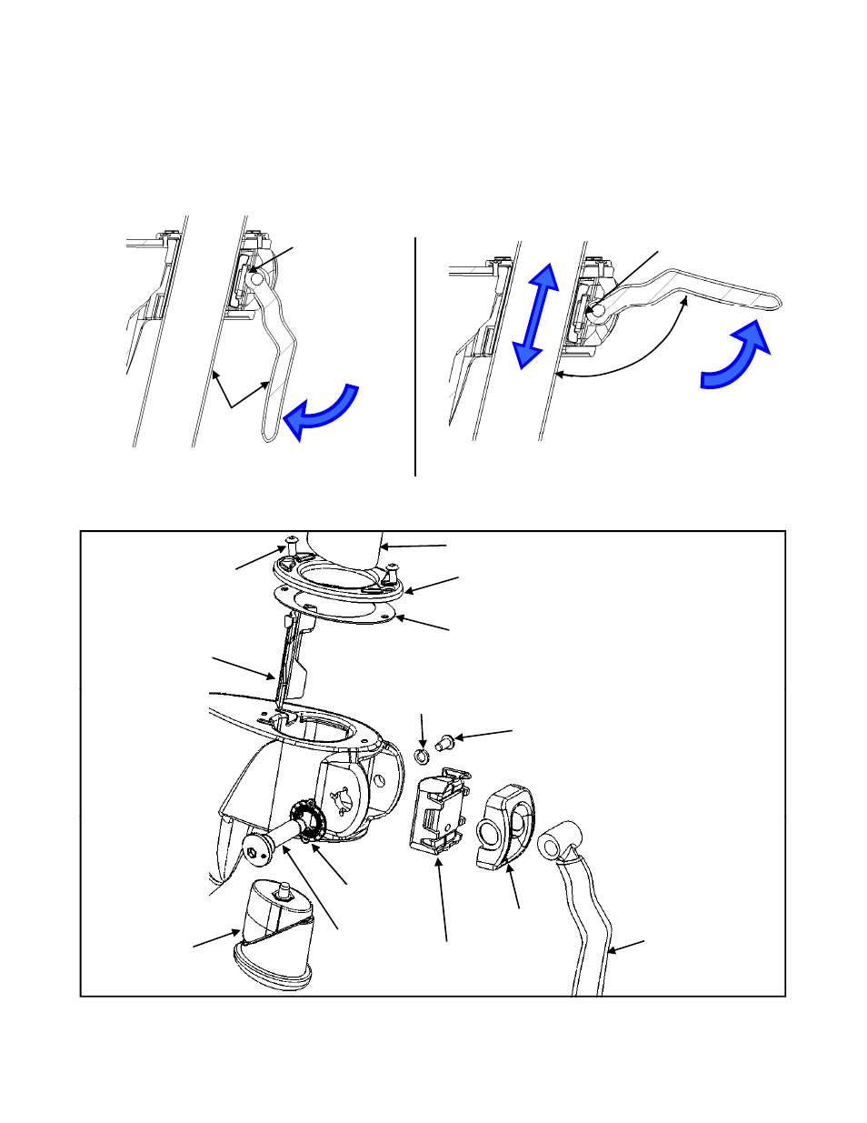How the cam handle works, Parts breakdown | LeMond RevMaster Pro User Manual | Page 2 / 9