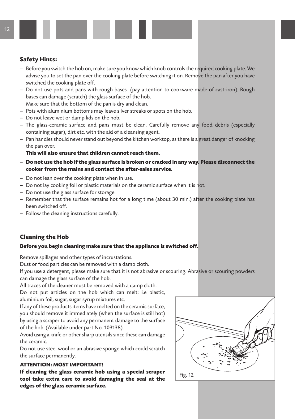 CDA RV 1060 User Manual | Page 12 / 36