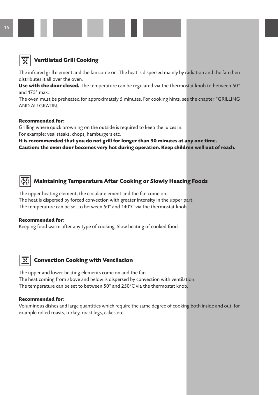 CDA RV 1060 User Manual | Page 16 / 36