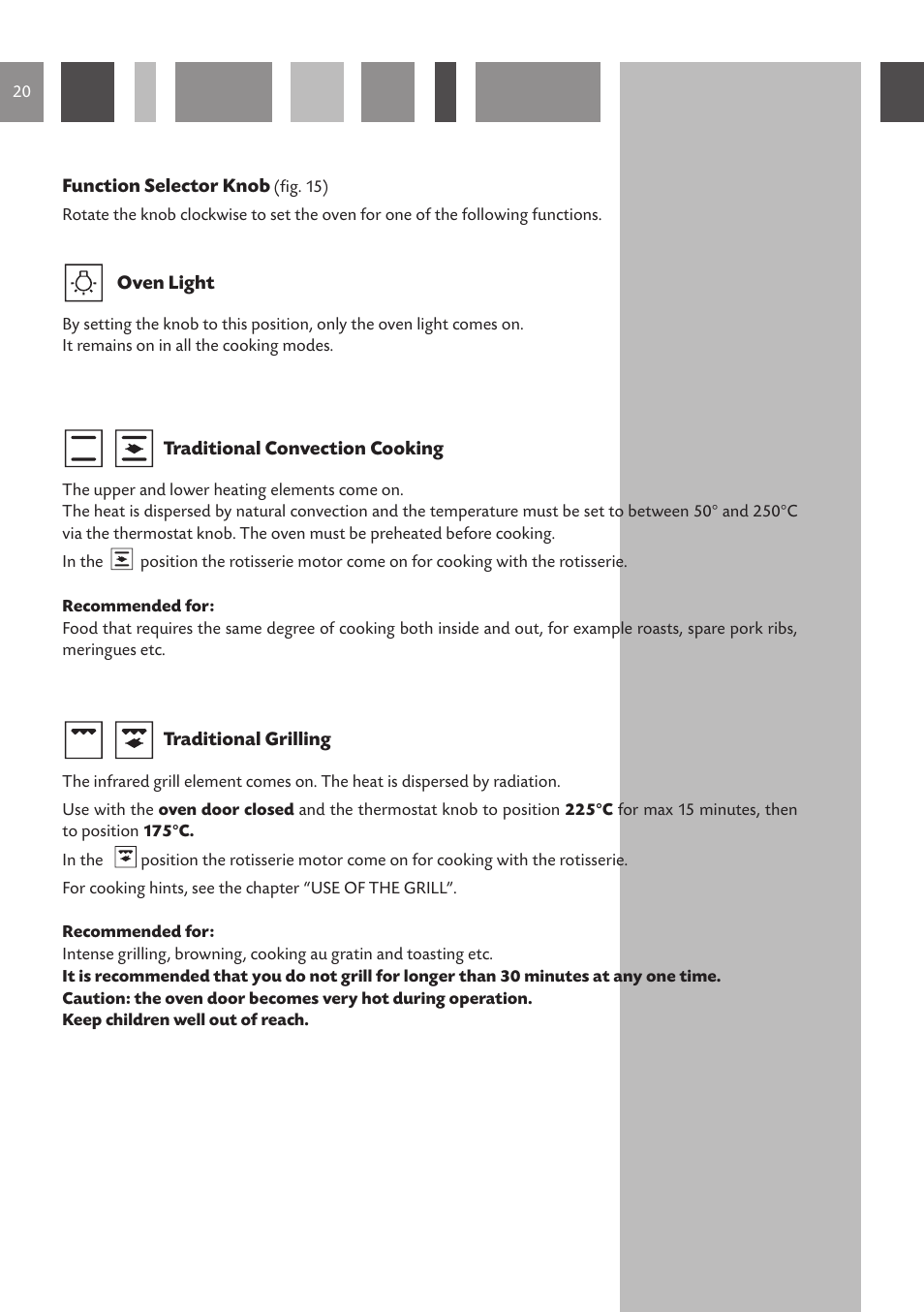 CDA RV 1060 User Manual | Page 20 / 36
