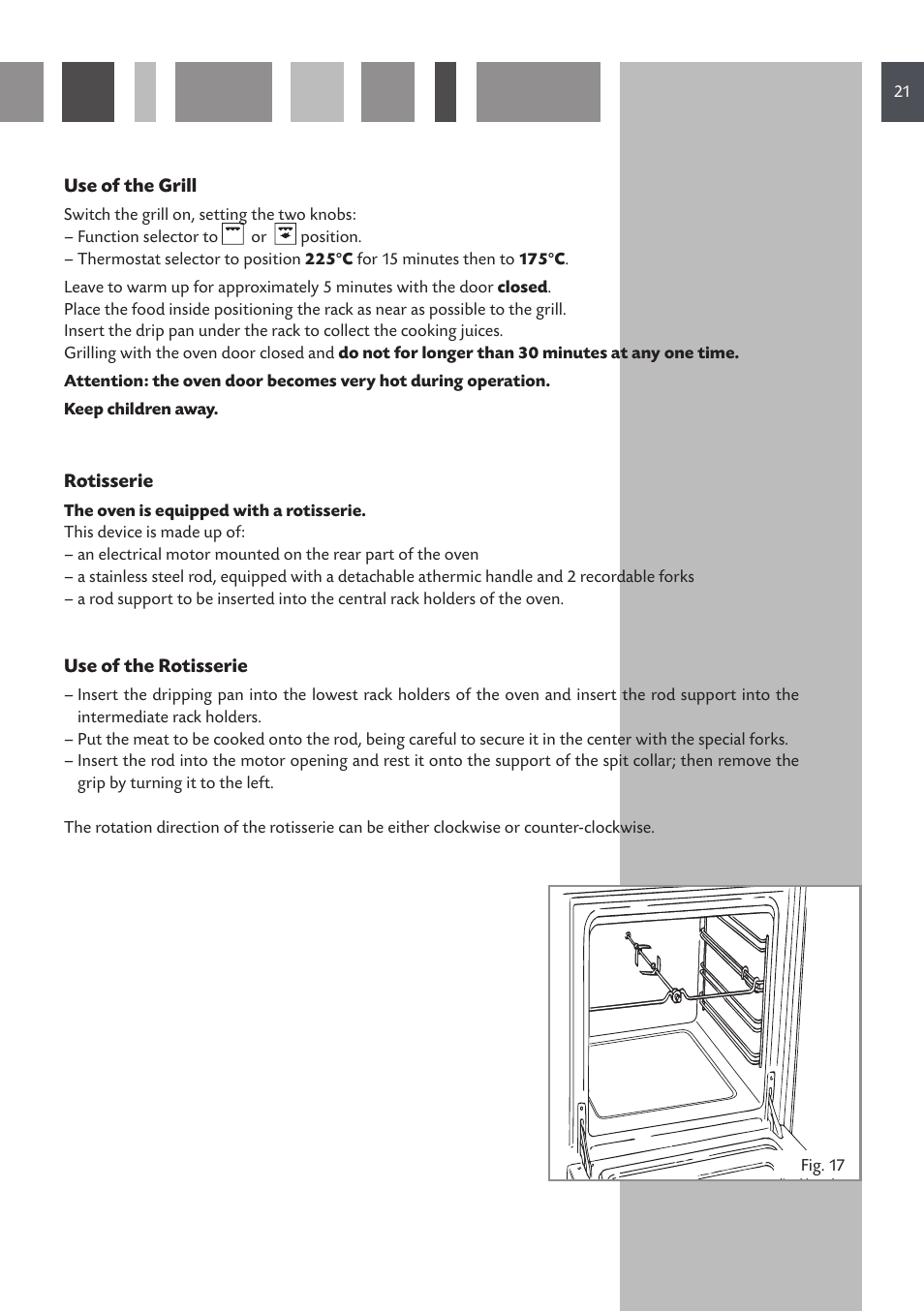 CDA RV 1060 User Manual | Page 21 / 36