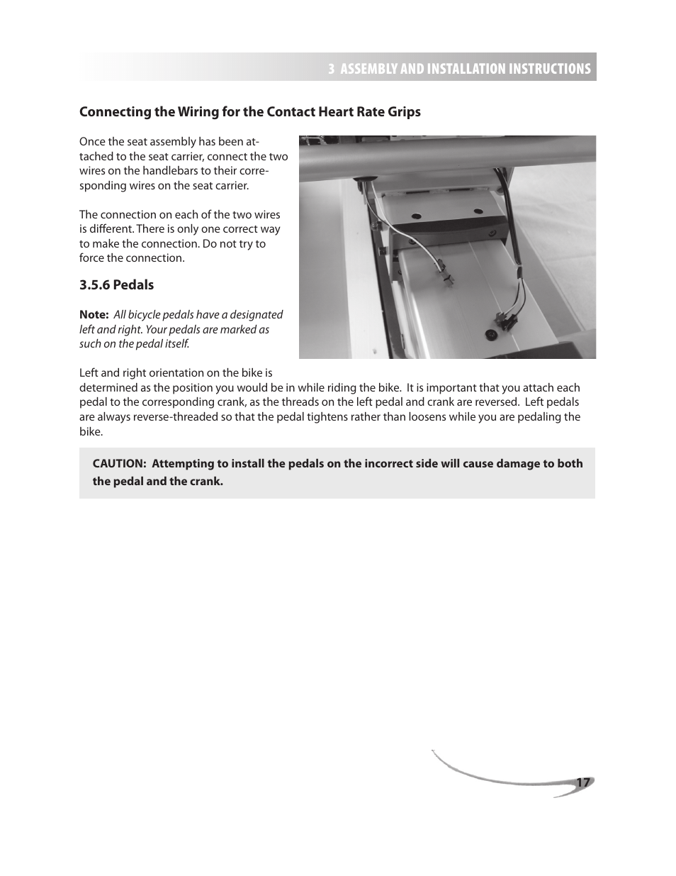 LeMond g-force RT User Manual | Page 17 / 56