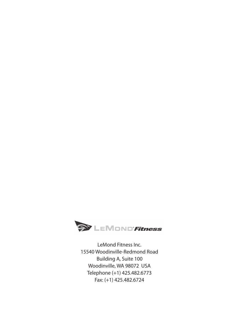 LeMond g-force RT User Manual | Page 2 / 56